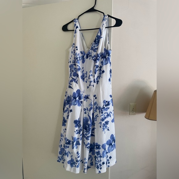 Blue and White Lauren by Ralph Lauren Dress - Picture 1 of 5